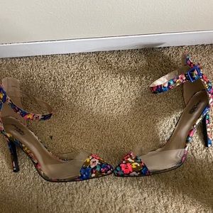 Floral heels